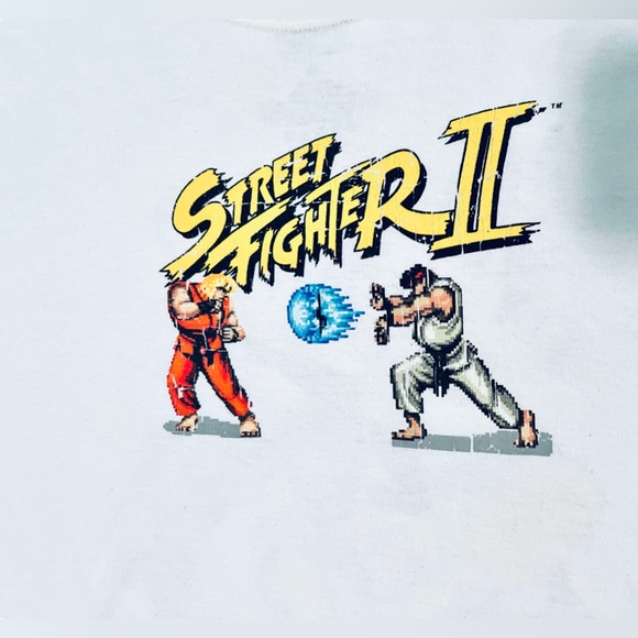 Capcom Street Fighter 2 Video Game Graphic T-Shirt Mens size XL - Picture 4 of 8